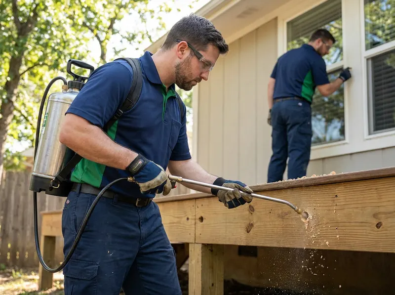Carpenter Ant Structural Remediation in Dallas, TX