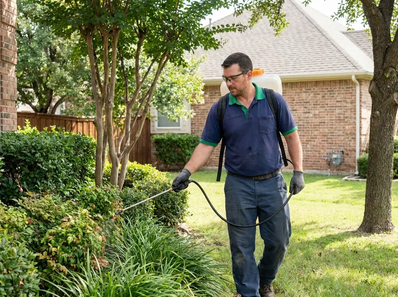 Exterior Mosquito Suppression in Dallas, TX