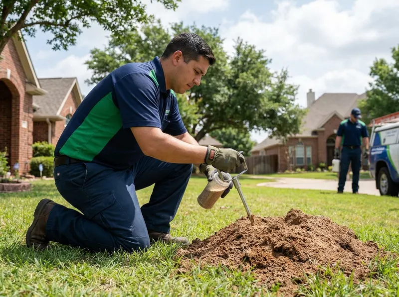 Fire Ant Mound Inoculation in Dallas, TX
