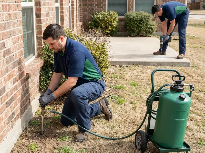 Subterranean Termite Treatment in Dallas, TX